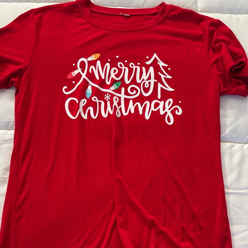 Red Merry Christmas T-Shirt